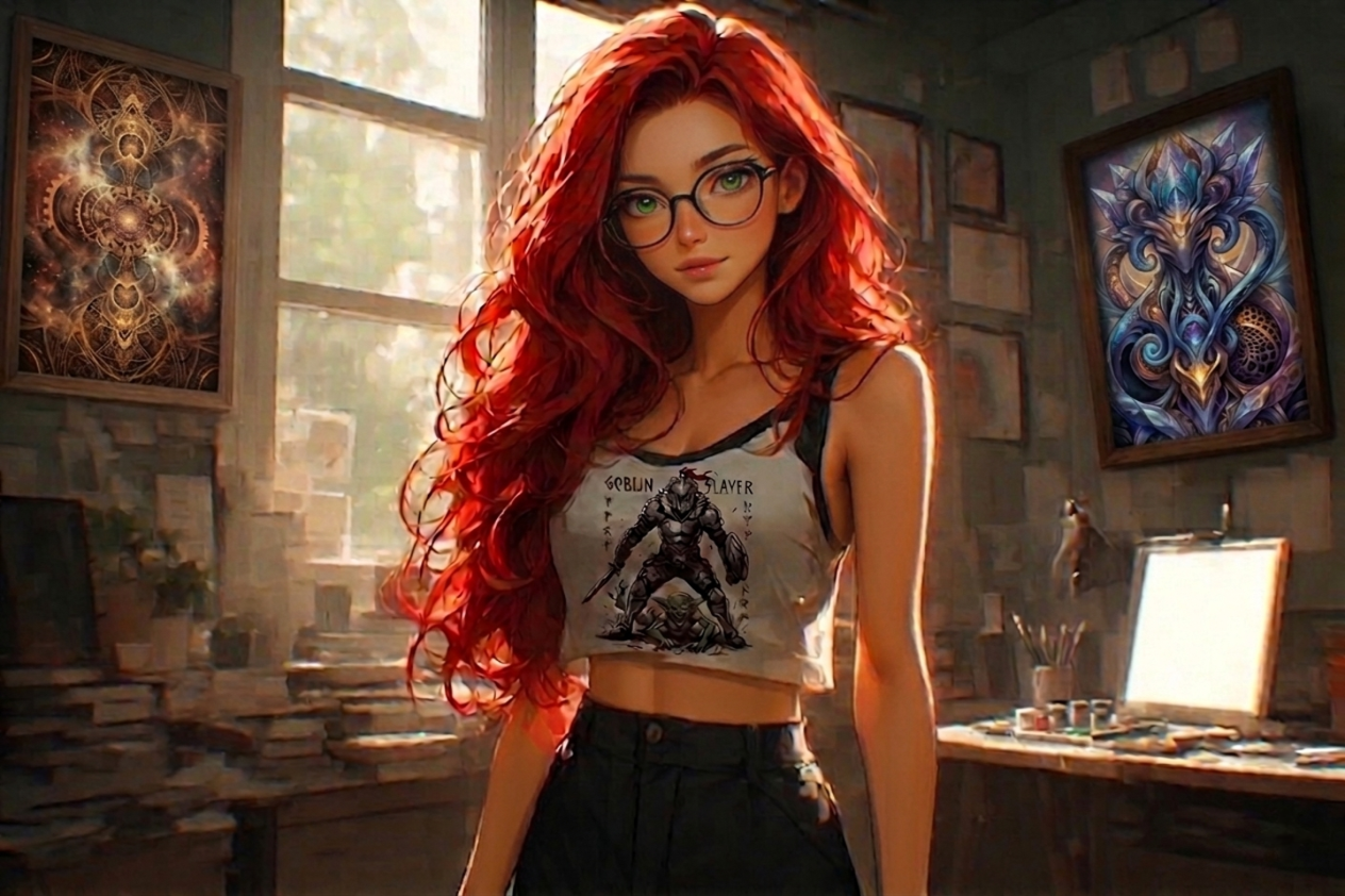 Cover art for She Changed, an inner self scenario on AI Dungeon