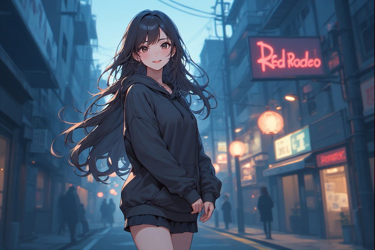 Cover art for The Girl From Red Rodeo, an inner self scenario on AI Dungeon