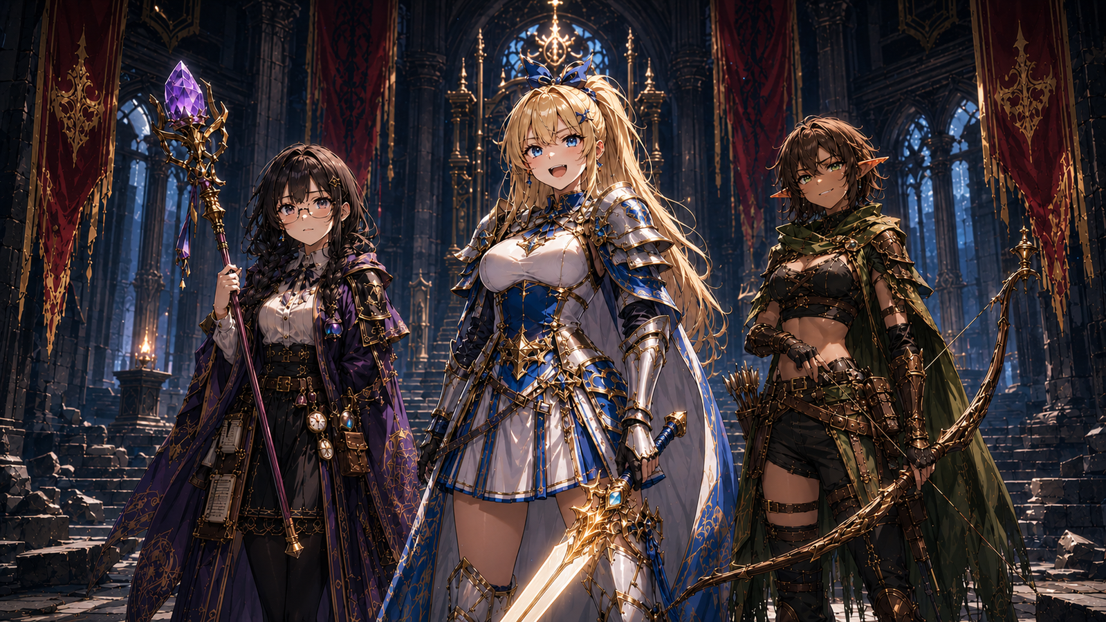 Cover art for Party 41, an azrael scenario on AI Dungeon