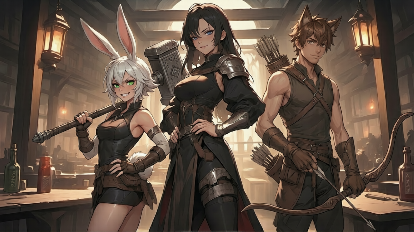 Cover art for For A Thousand Years, an innerself scenario on AI Dungeon