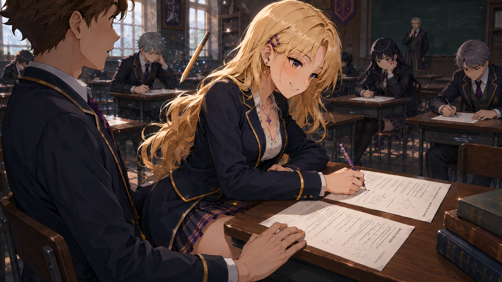 Cover art for She Is Cheating On You?!?, an azrael scenario on AI Dungeon