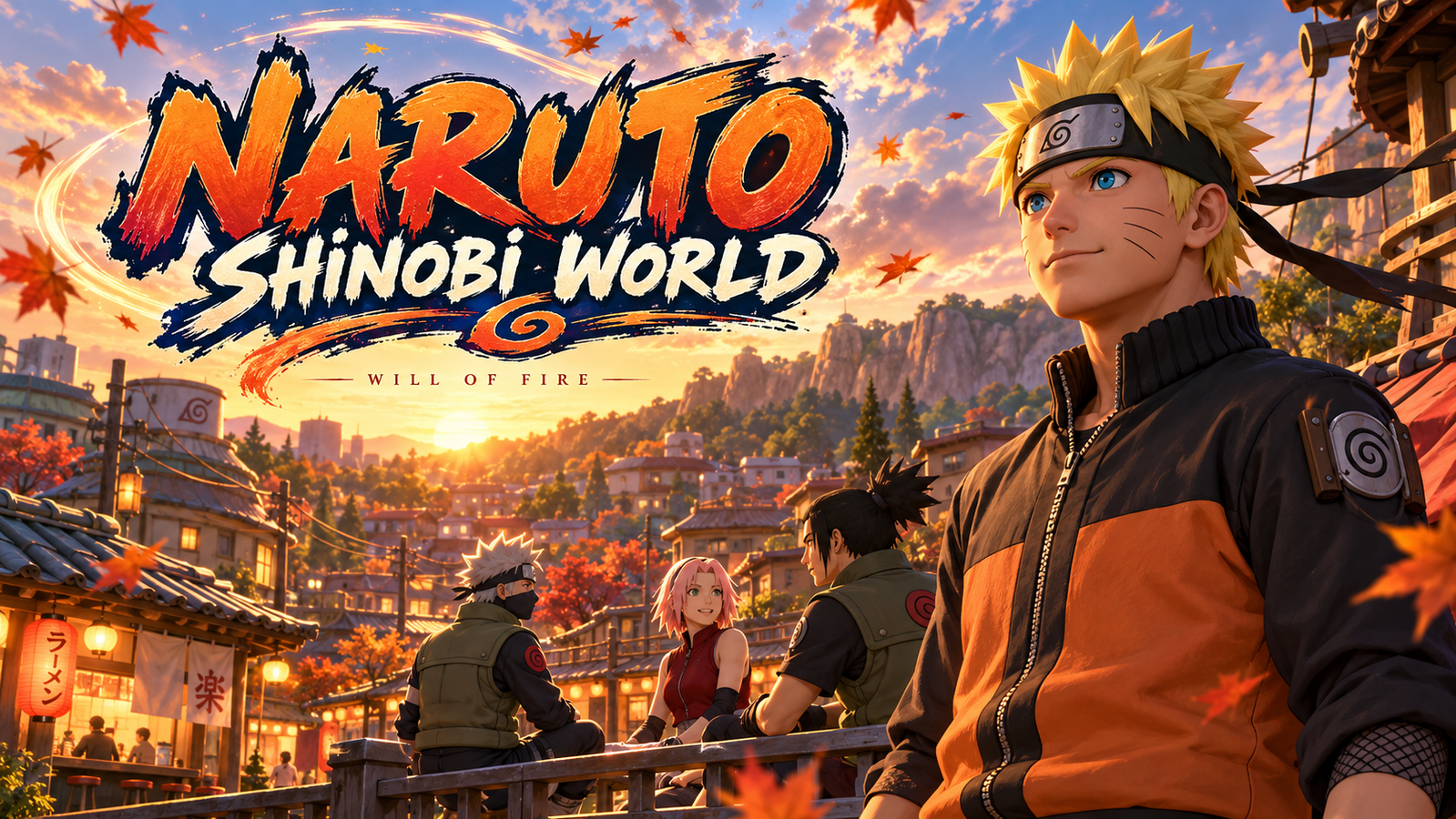 Cover art for Naruto: Shinobi World, a naruto world on Voyage