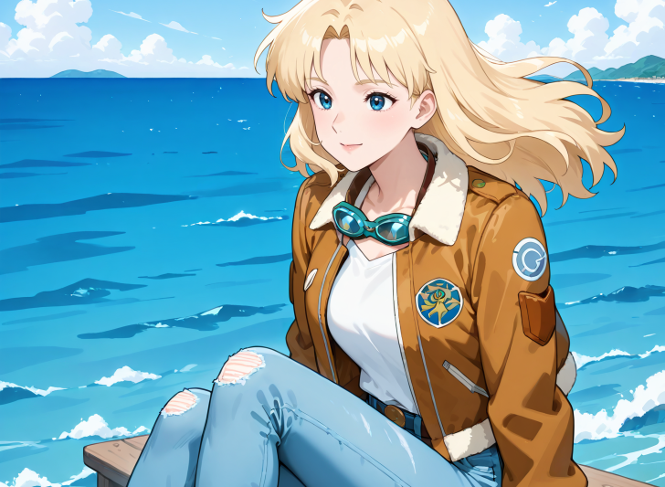 Cover art for Sky Captain and the World of Living Comfy., an aircraft scenario on AI Dungeon