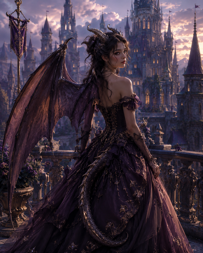 Cover art for The Dragon Heir, a dragons scenario on AI Dungeon