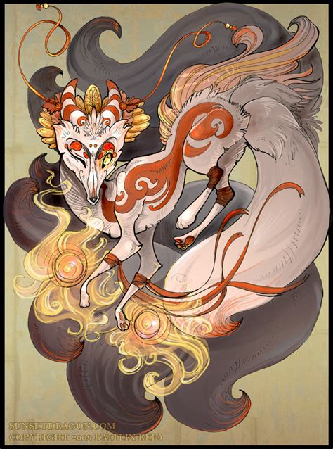 Cover art for You're a kitsune, a feline scenario on AI Dungeon