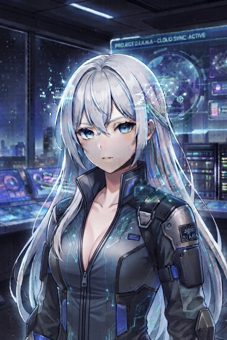 Cover art for Project D.I.A.N.A, an android scenario on AI Dungeon