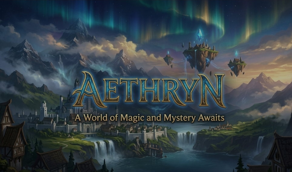 Cover art for Aethryn, a fantasy scenario on AI Dungeon