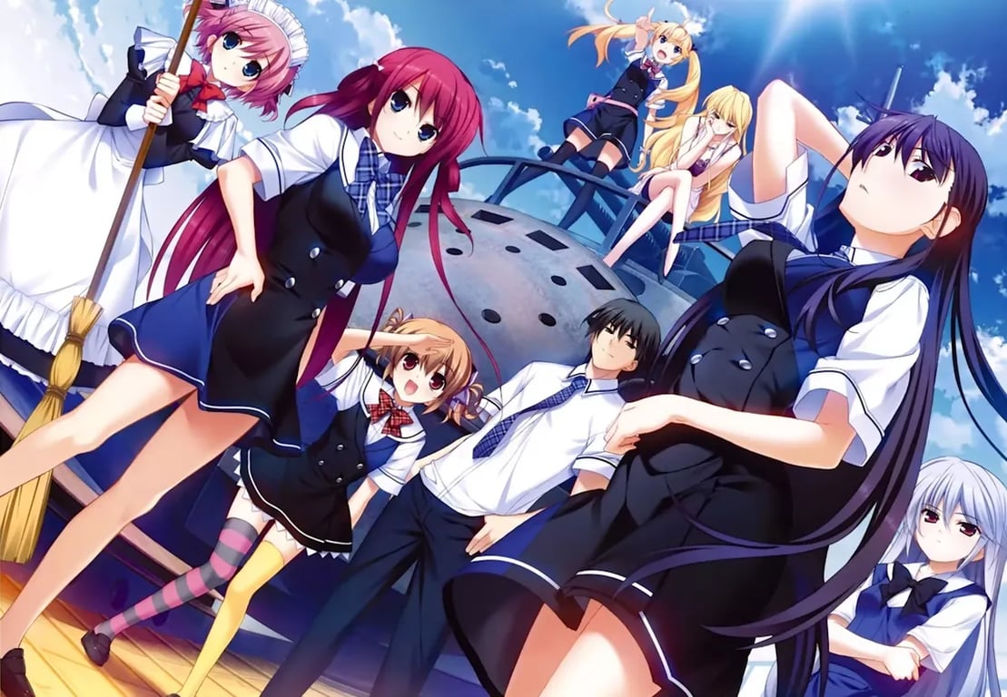 Cover art for The Fruit of Grisaia, an anime scenario on AI Dungeon