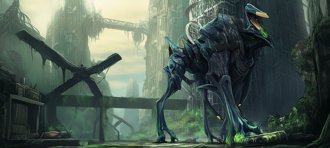 Cover art for Chordata : Sci-fi Horror Spore-like, a science fiction scenario on AI Dungeon
