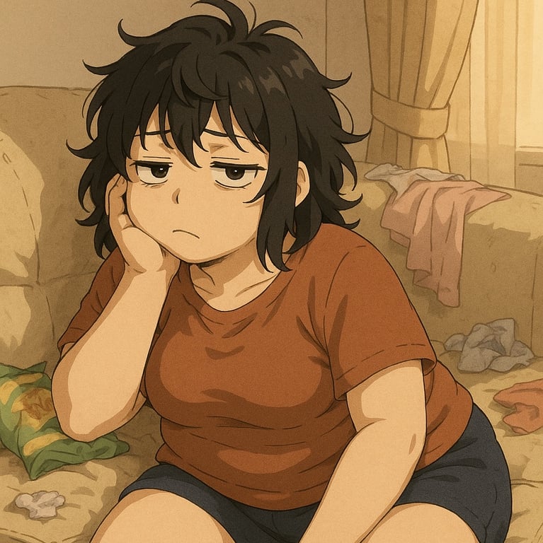 Cover art for Your lazy unemployed girlfriend, a neet scenario on AI Dungeon