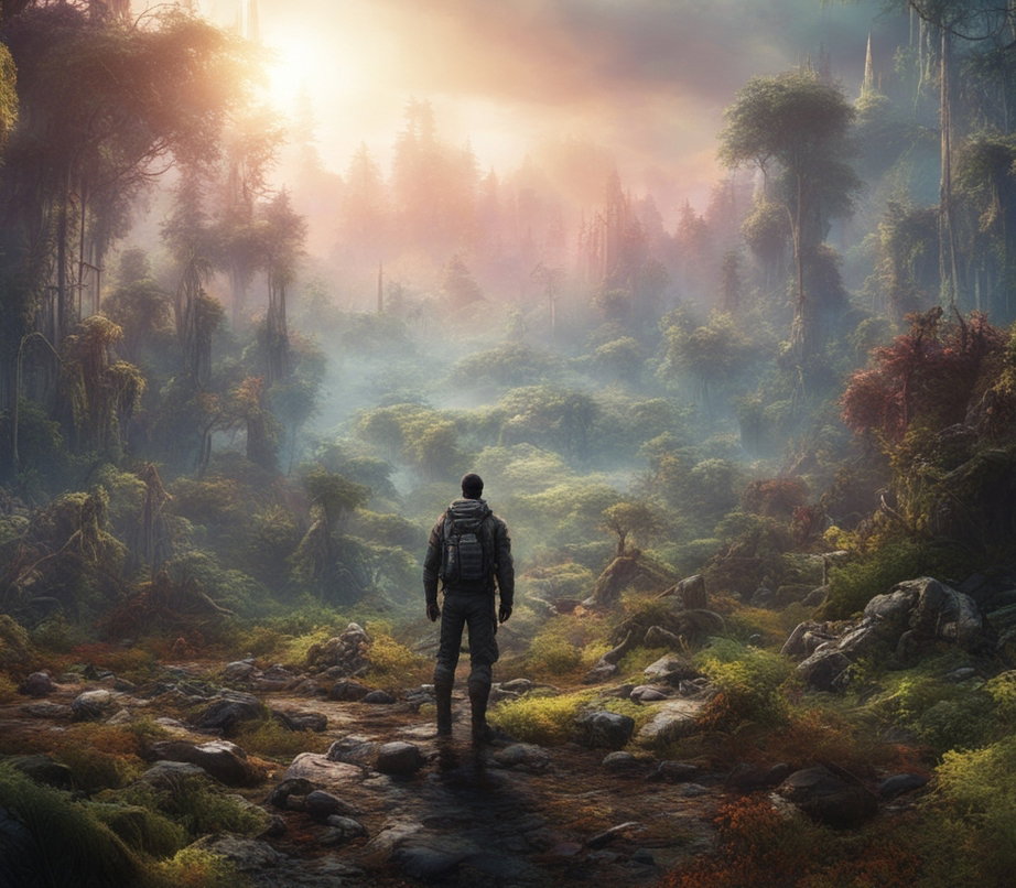 Cover art for The apocalypse., an apocalypse scenario on AI Dungeon