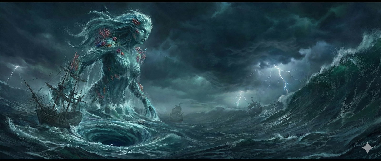 Cover art for DnD Furies Project: Church of Umberlee, The Drowning, a dnd scenario on AI Dungeon