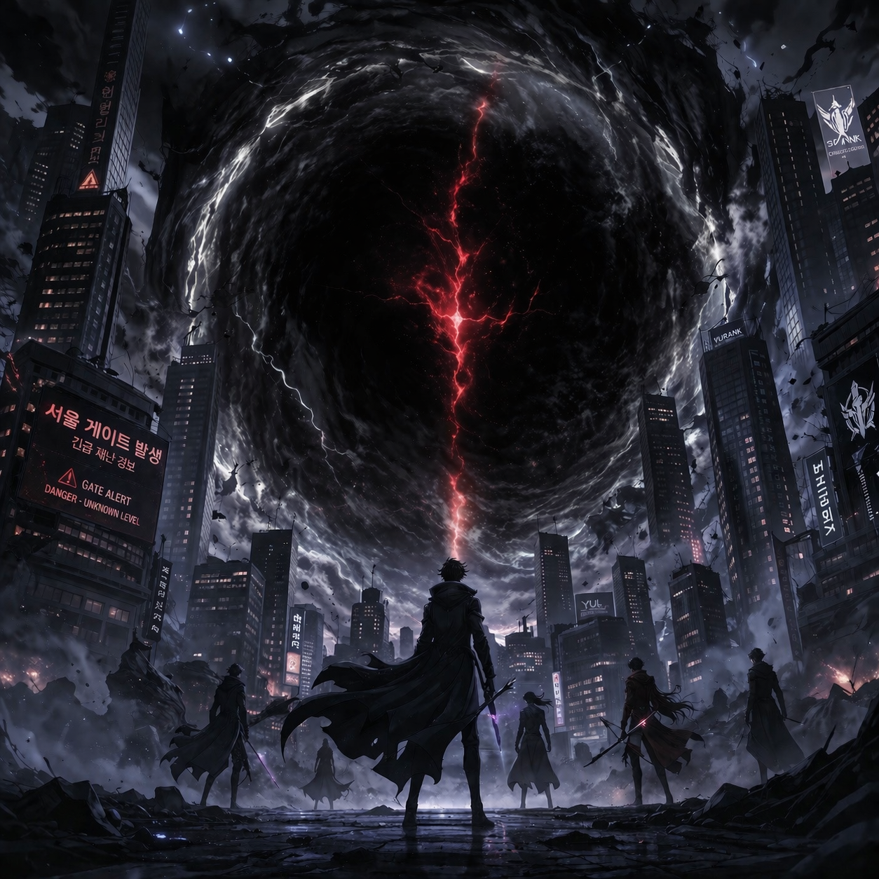 Cover art for GATES, an anime scenario on AI Dungeon