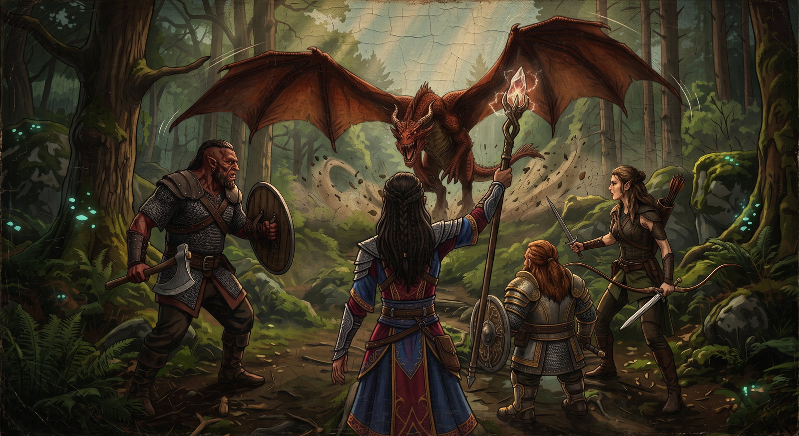 Cover art for The Last Tale, a fantasy scenario on AI Dungeon
