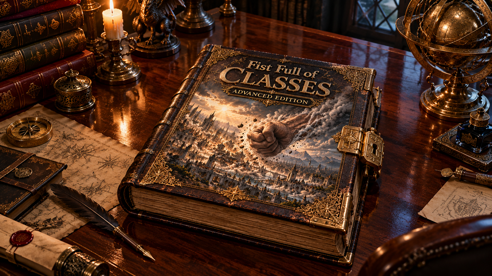 Cover art for Fist Full of Classes Advanced Edition on Voyage