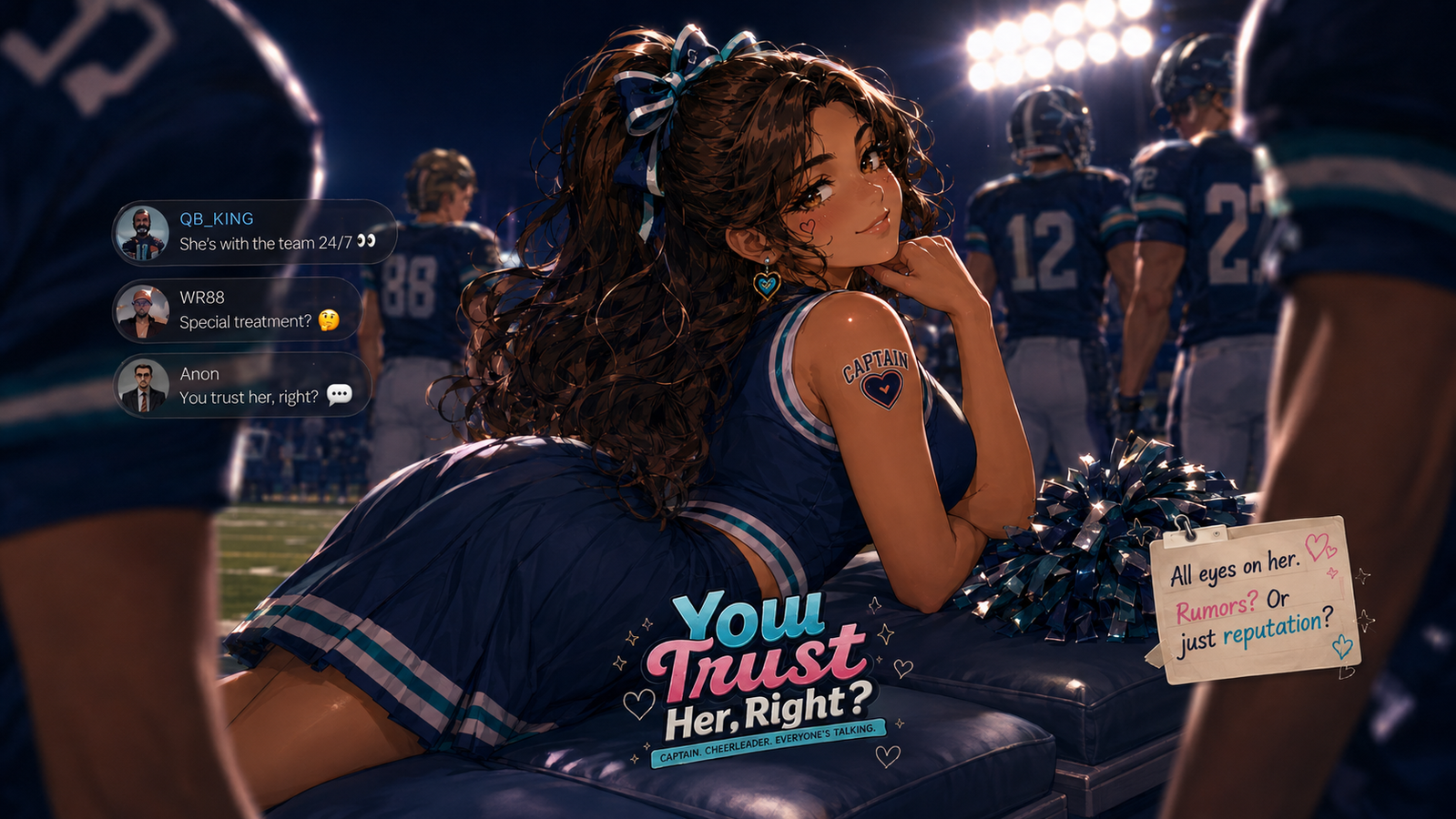 Cover art for (SFW) You Trust Her, Right?, a romance scenario on AI Dungeon