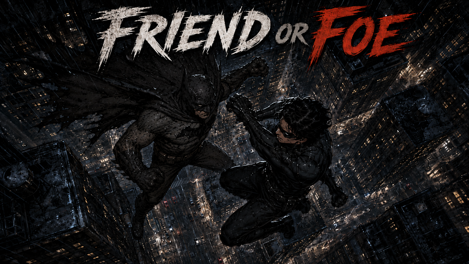 Cover art for Friend or Foe? on AI Dungeon