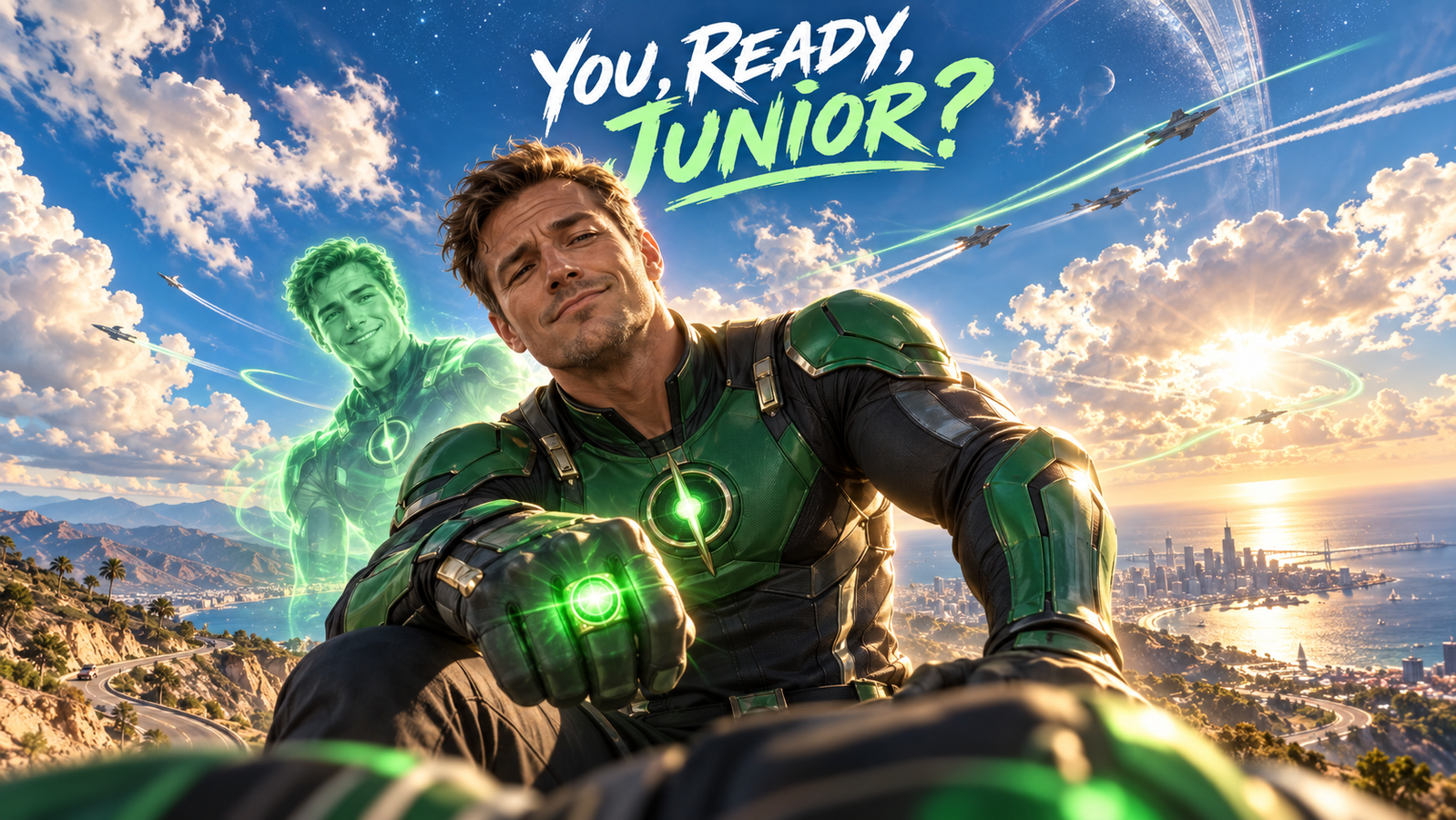 Cover art for You Ready, Junior?, a dcu scenario on AI Dungeon
