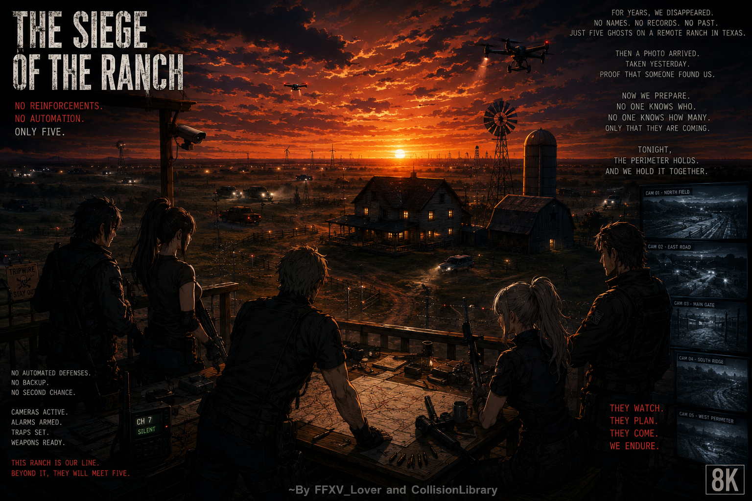 Cover art for Spy Ranch: Defense, a modern scenario on AI Dungeon