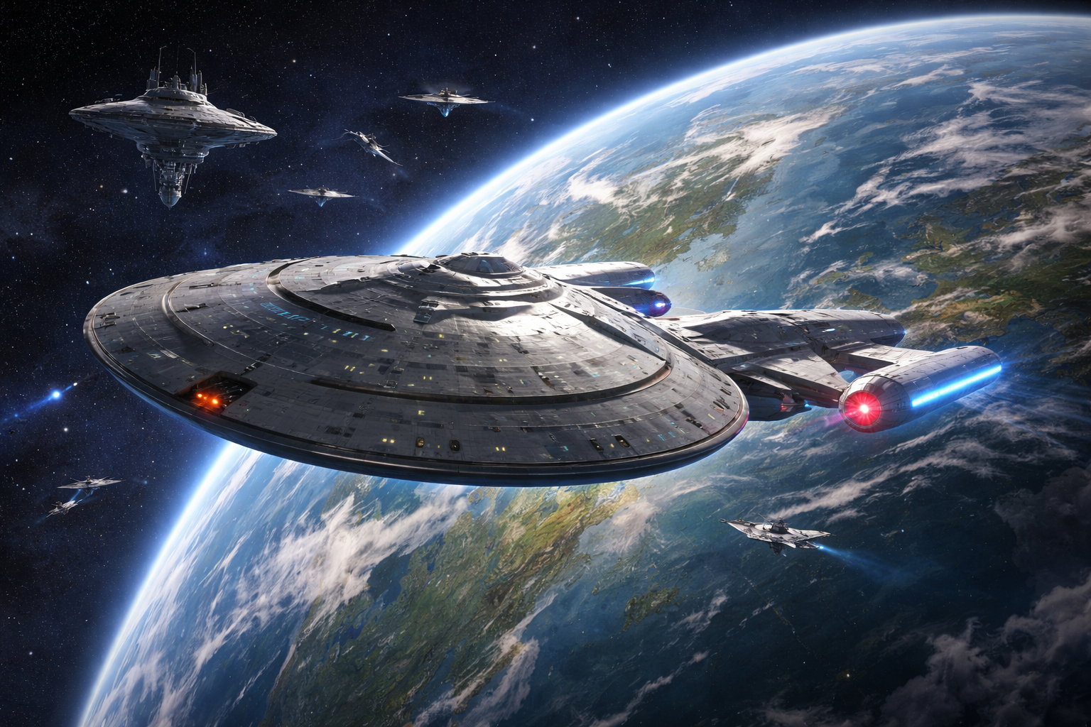 Cover art for The USS Voyager, an autocards adventure on AI Dungeon