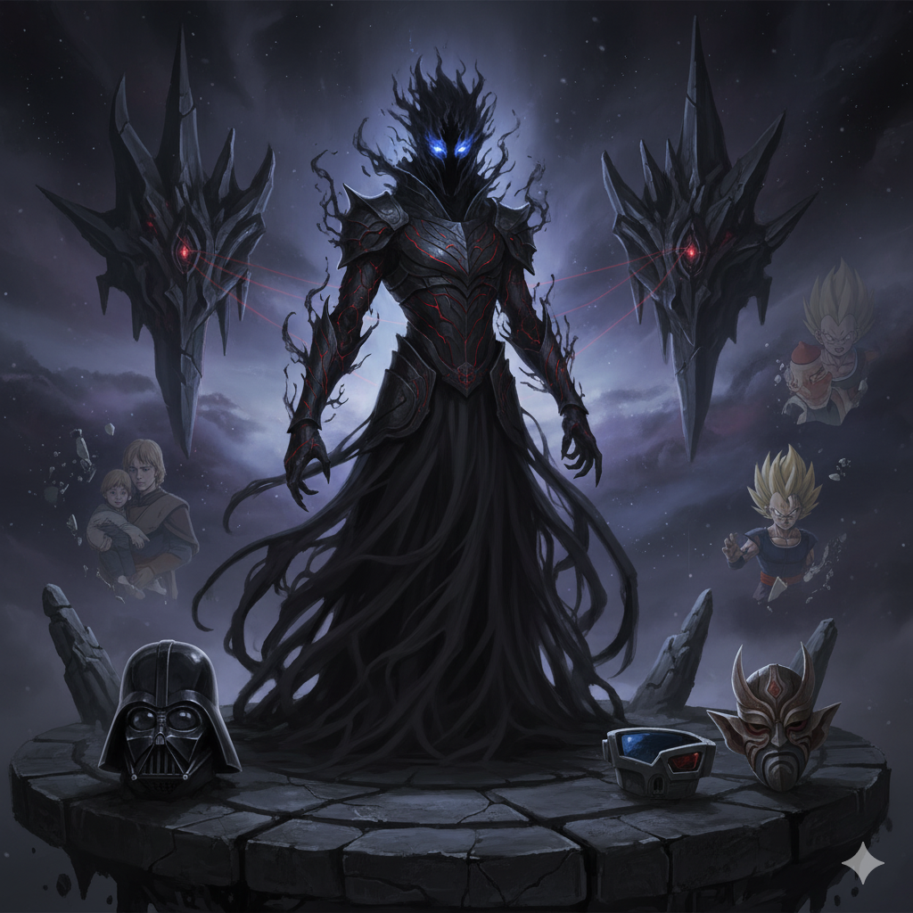 Cover art for The Betrayers' Archivist, a dark fantasy scenario on AI Dungeon
