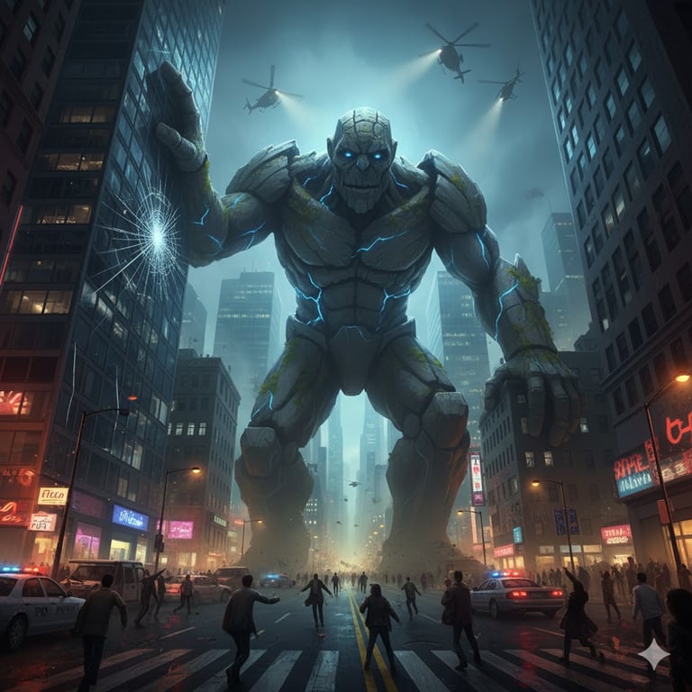 Cover art for Alien: Fall into the Human World, an urban fantasy scenario on AI Dungeon