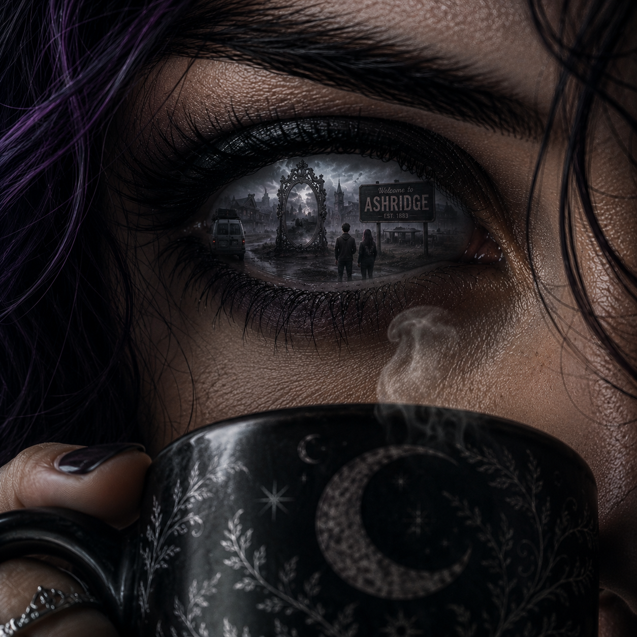 Cover art for The Mirror Files, a paranormal scenario on AI Dungeon