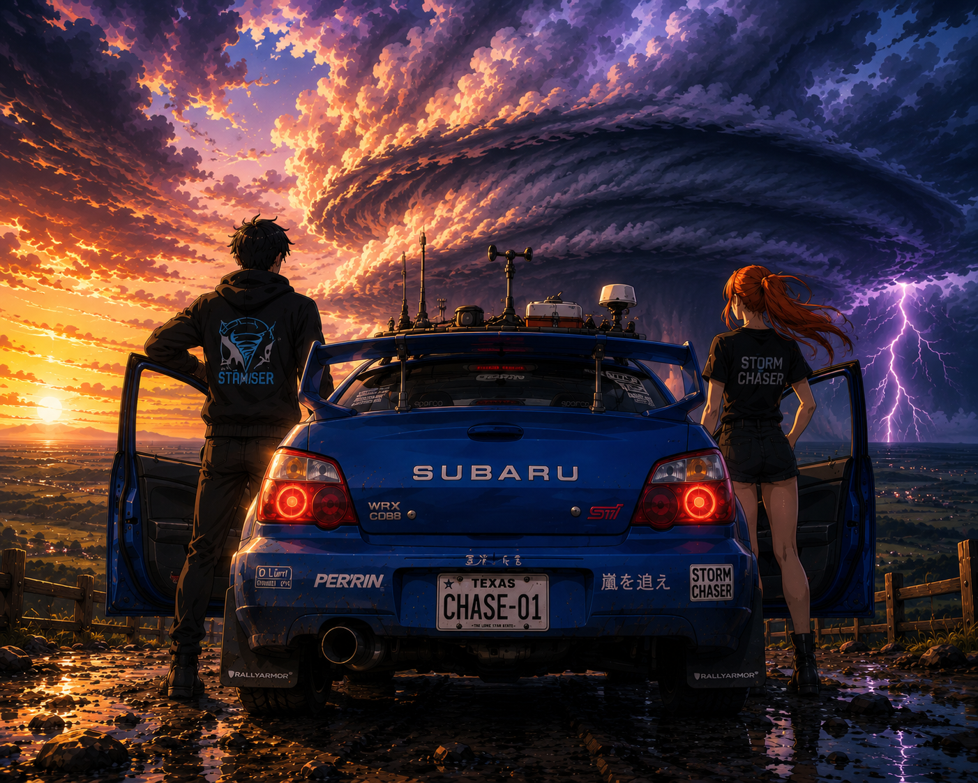 Cover art for Under the Anvil, a cars scenario on AI Dungeon