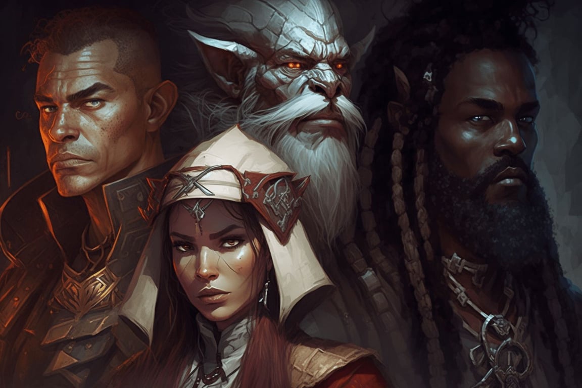 Cover art for Fantasy story, a magic power adventure scenario on AI Dungeon