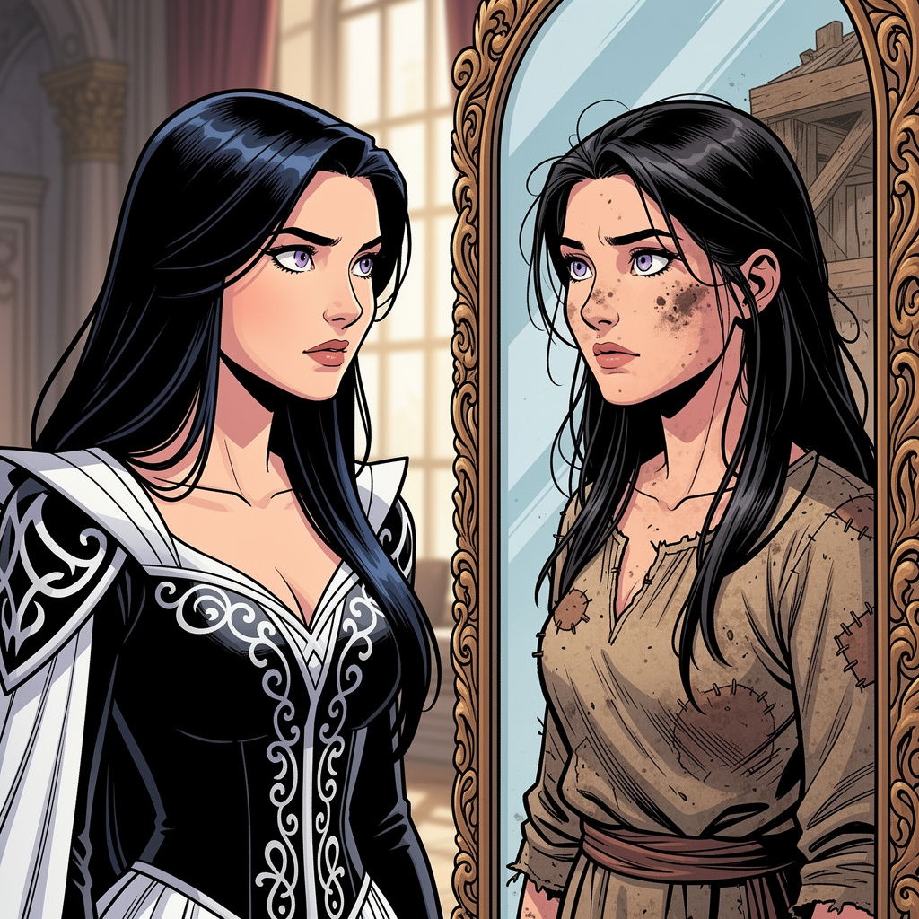 Cover art for The False Princess, a mr 2 thumbs scenario on AI Dungeon