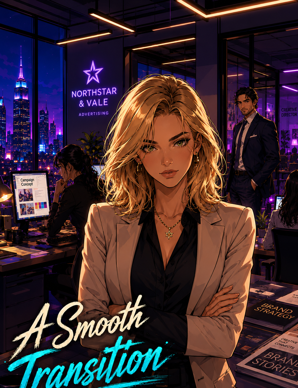 Cover art for A Smooth Transition, a drama scenario on AI Dungeon