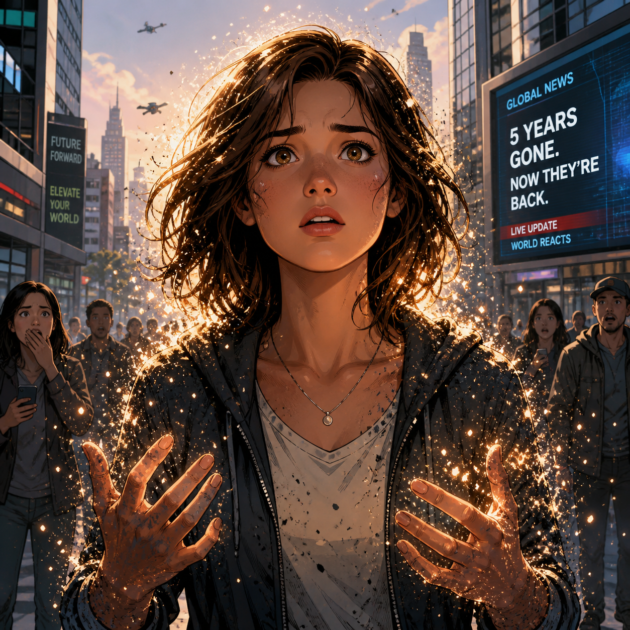 Cover art for After the Snap (IS+AC), a mcu scenario on AI Dungeon