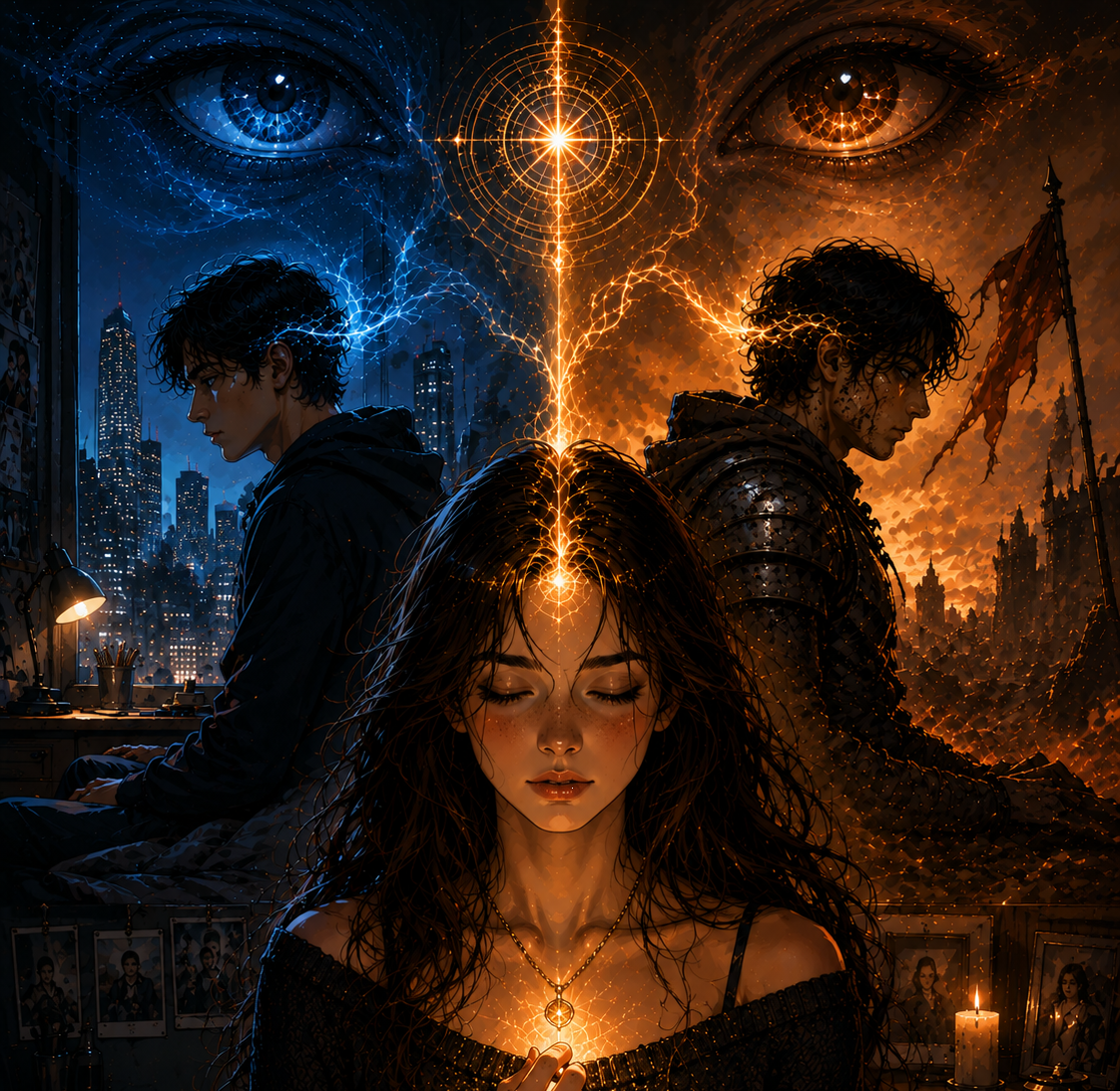 Cover art for Through Their Eyes, a bond scenario on AI Dungeon