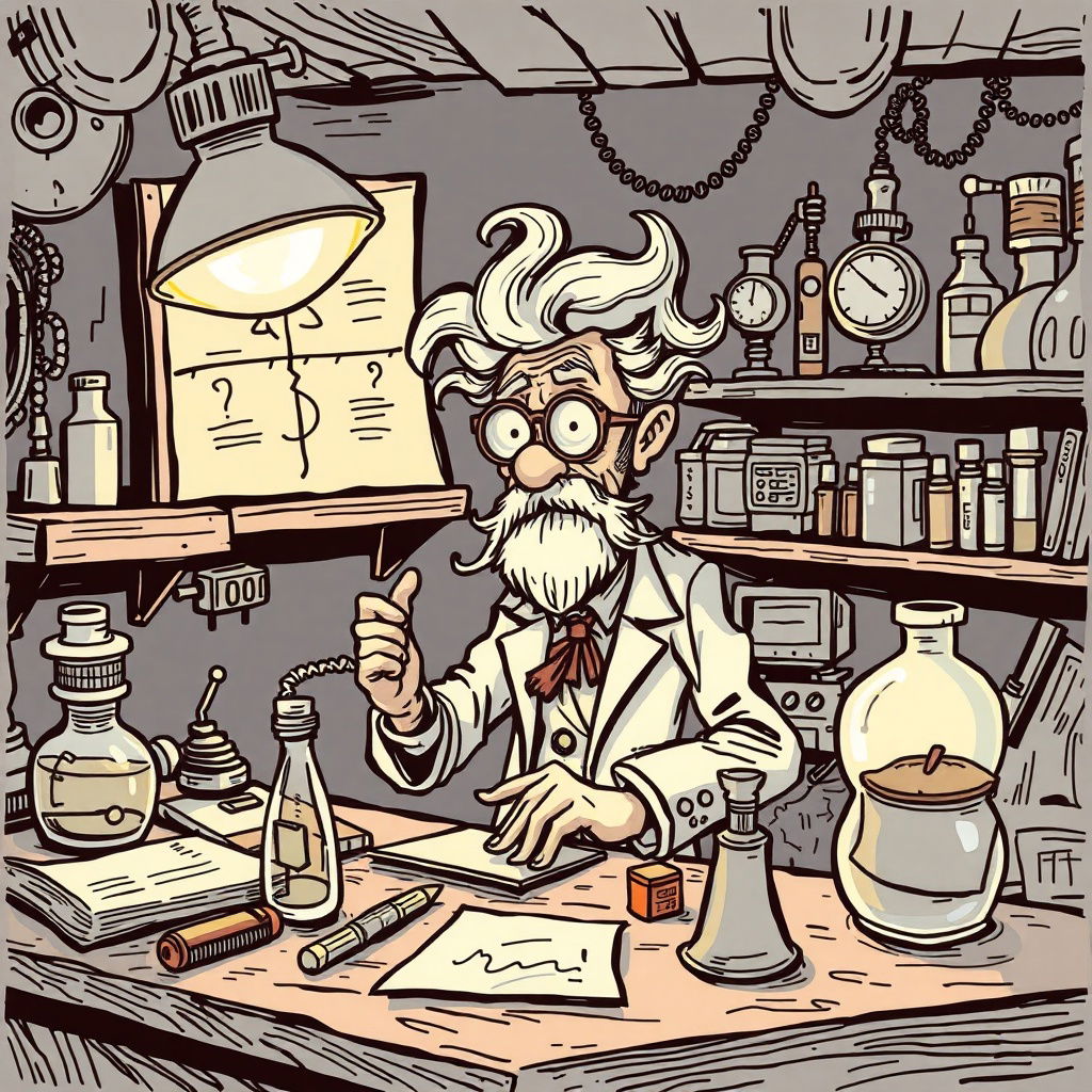 Cover art for Inventor!, a modern scenario on AI Dungeon