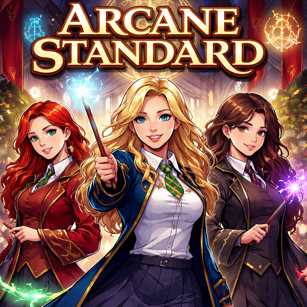 Cover art for Arcane Standard, a magic scenario on AI Dungeon
