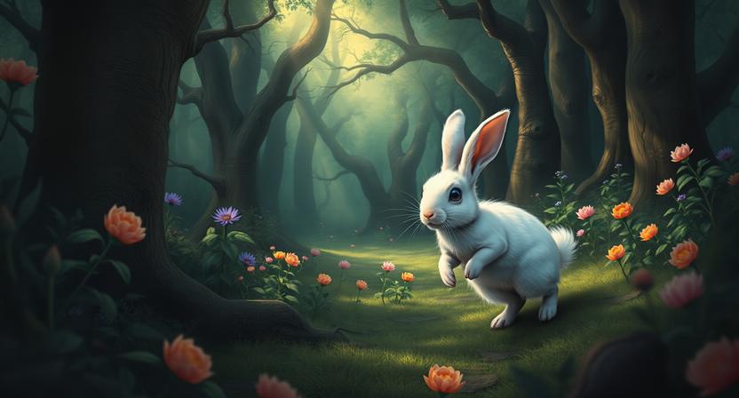 Cover art for Fairytale Forest, a lost scenario on AI Dungeon