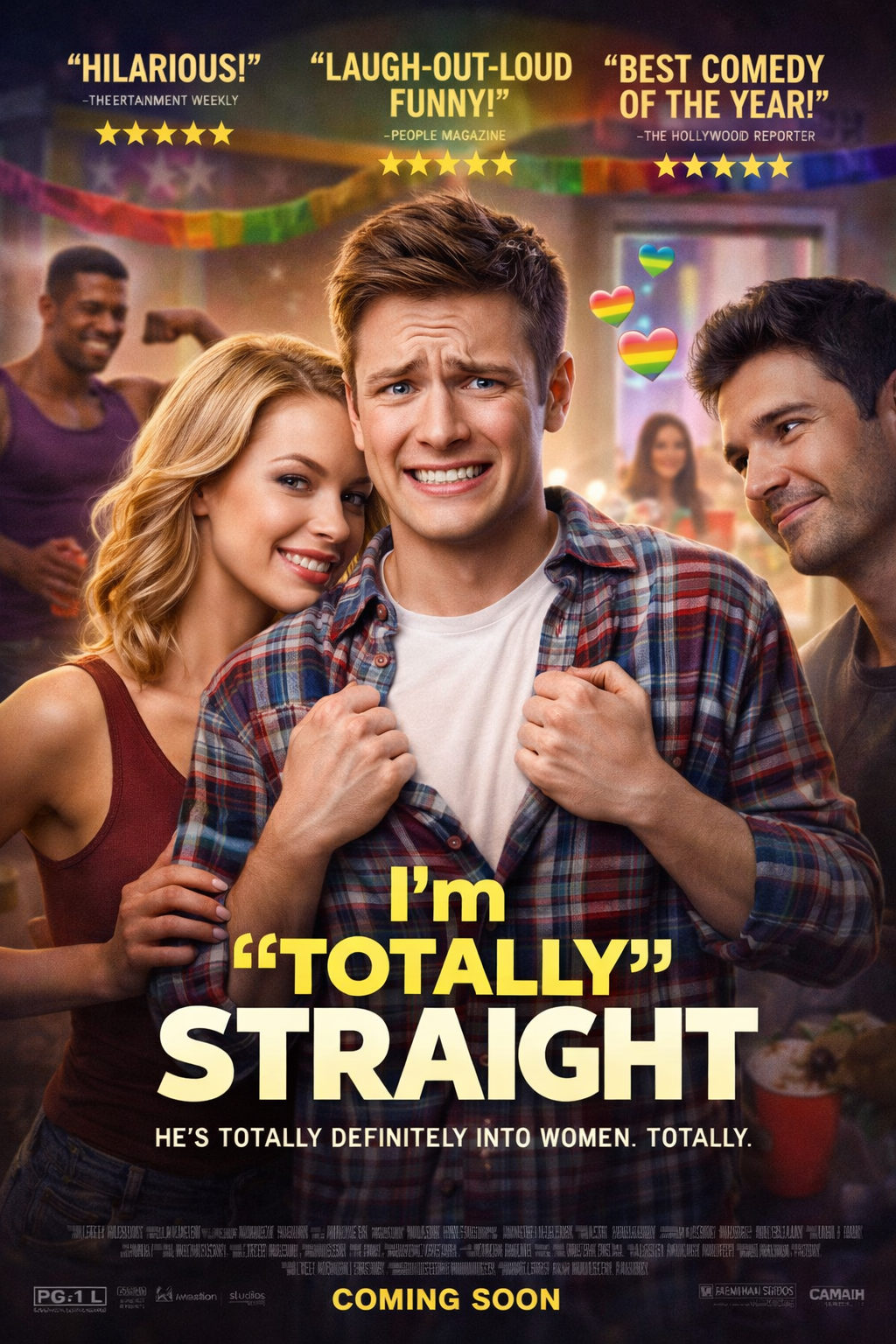 Cover art for I’m “Totally” Straight , a comedy scenario on AI Dungeon