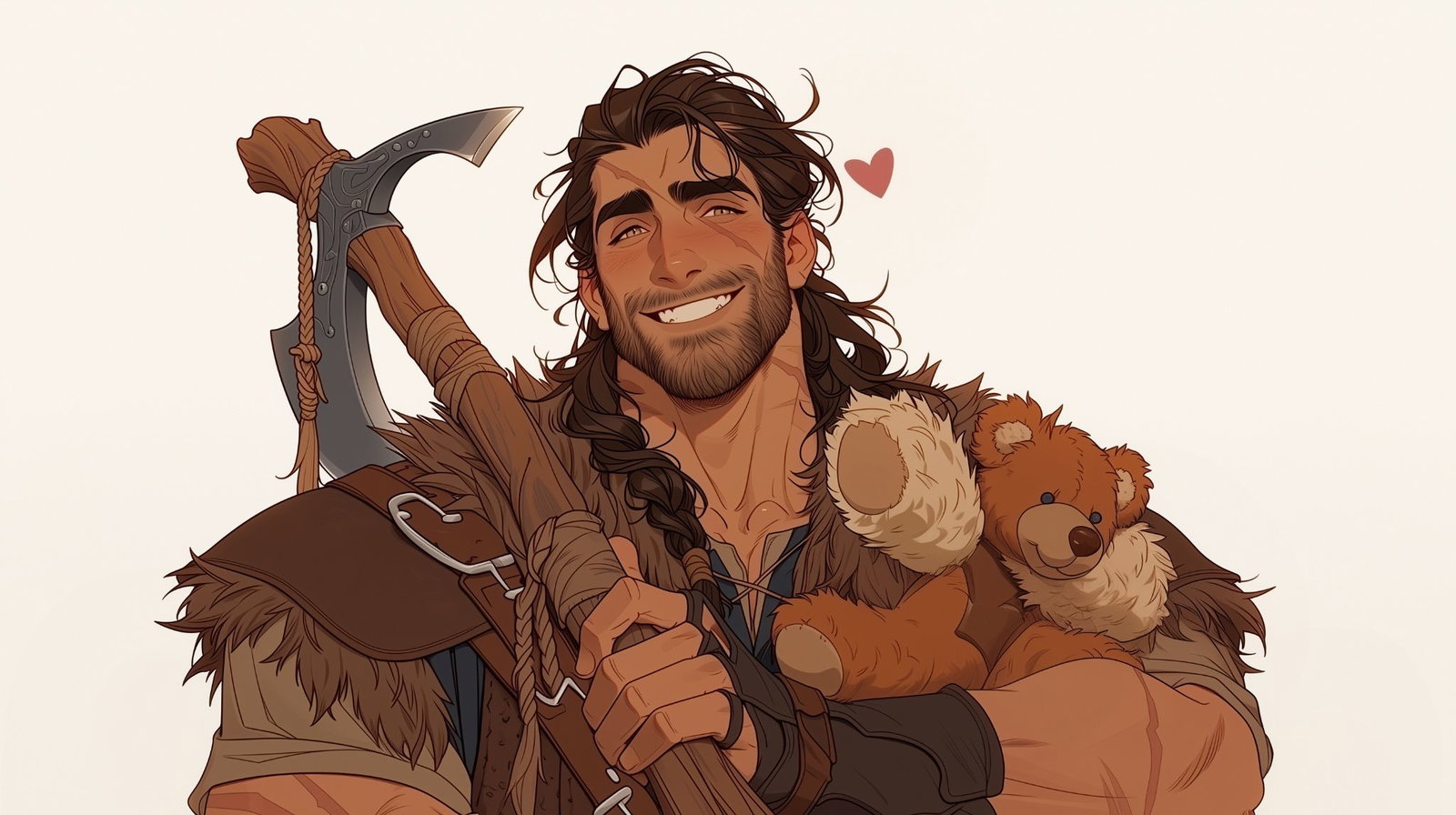 Cover art for Bear With Me, a romance scenario on AI Dungeon
