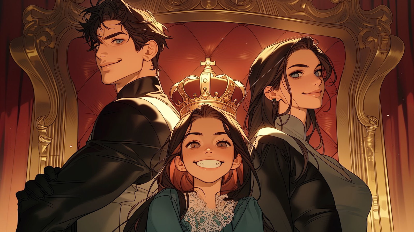Cover art for An Unlikely Court, a fantasy scenario on AI Dungeon