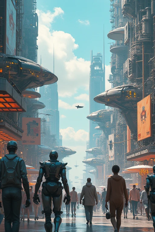 Cover art for Steeltopia, a robots scenario on AI Dungeon