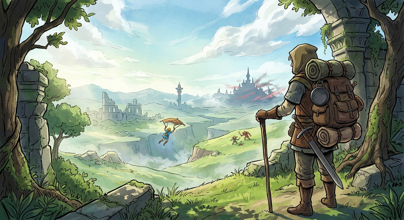 Cover art for Not the Hero of Time on AI Dungeon