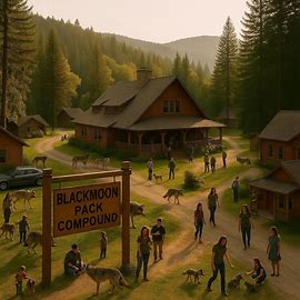 Cover art for Ashburn Outskirts: Blackmoon Pack Compound Mate's POV, a truemates scenario on AI Dungeon