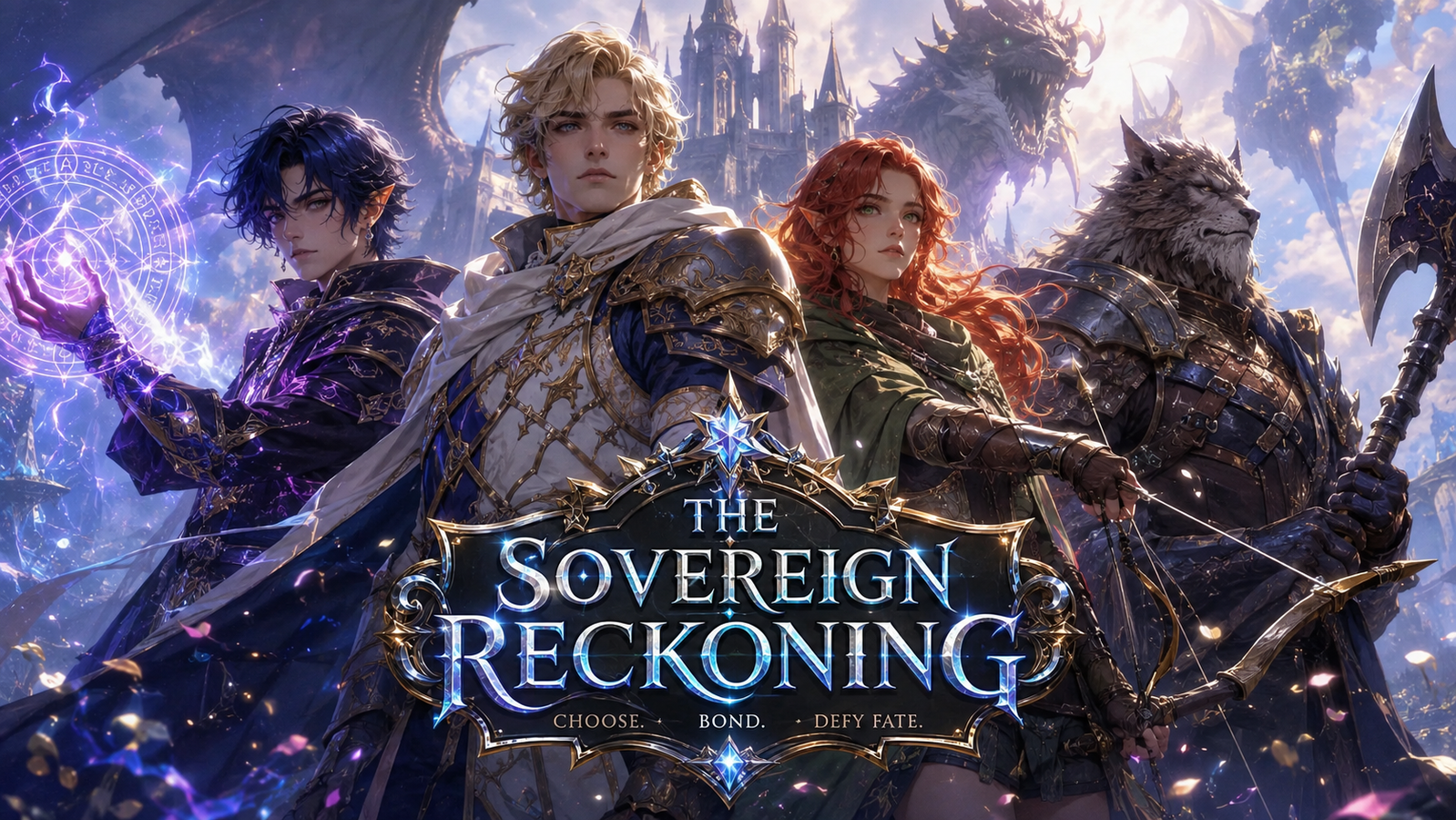 Cover art for The Sovereign Reckoning, a gothai scenario on AI Dungeon