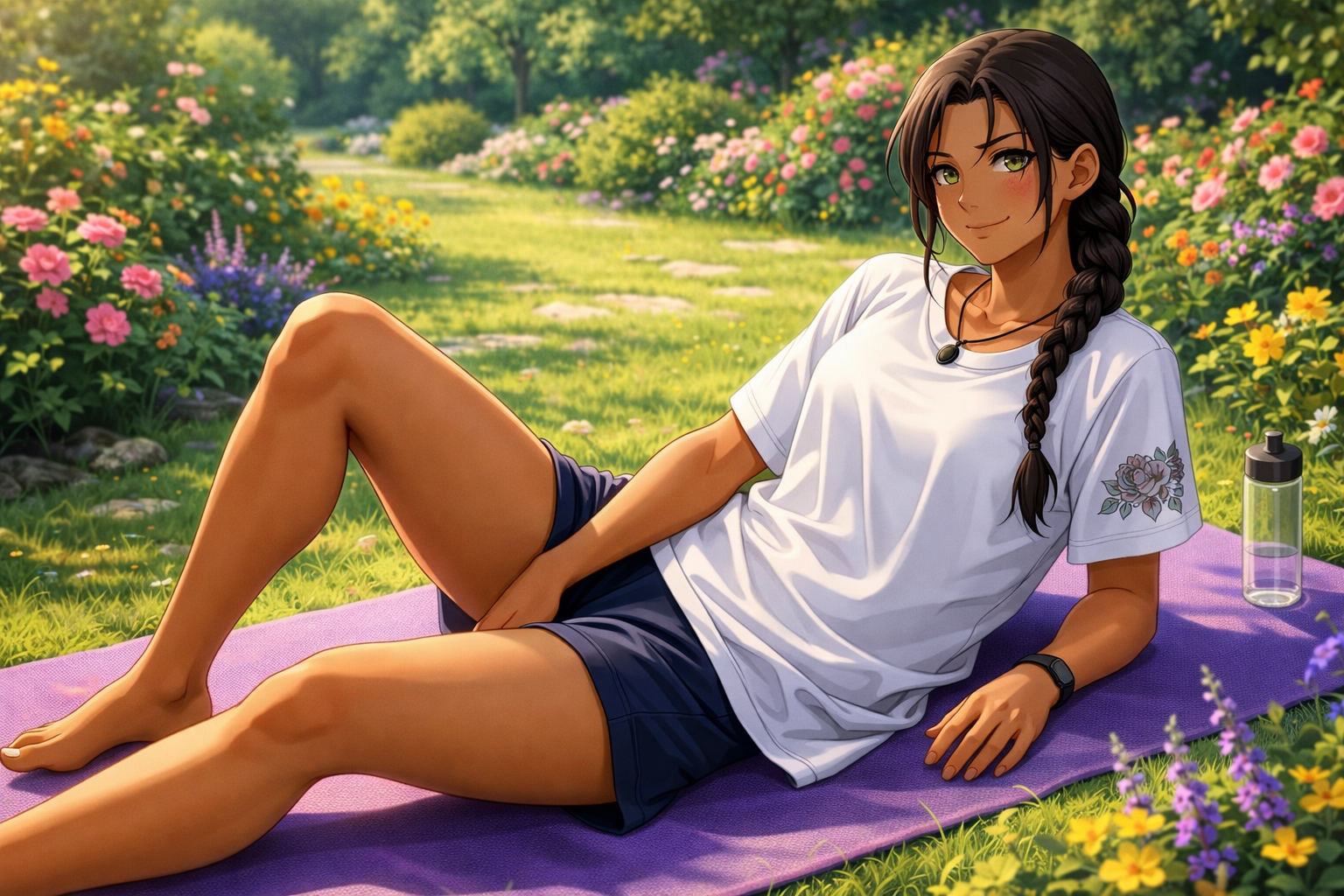 Cover art for Inherited House: Gym Girl Tenants ðŸŽ, a comedy scenario on AI Dungeon