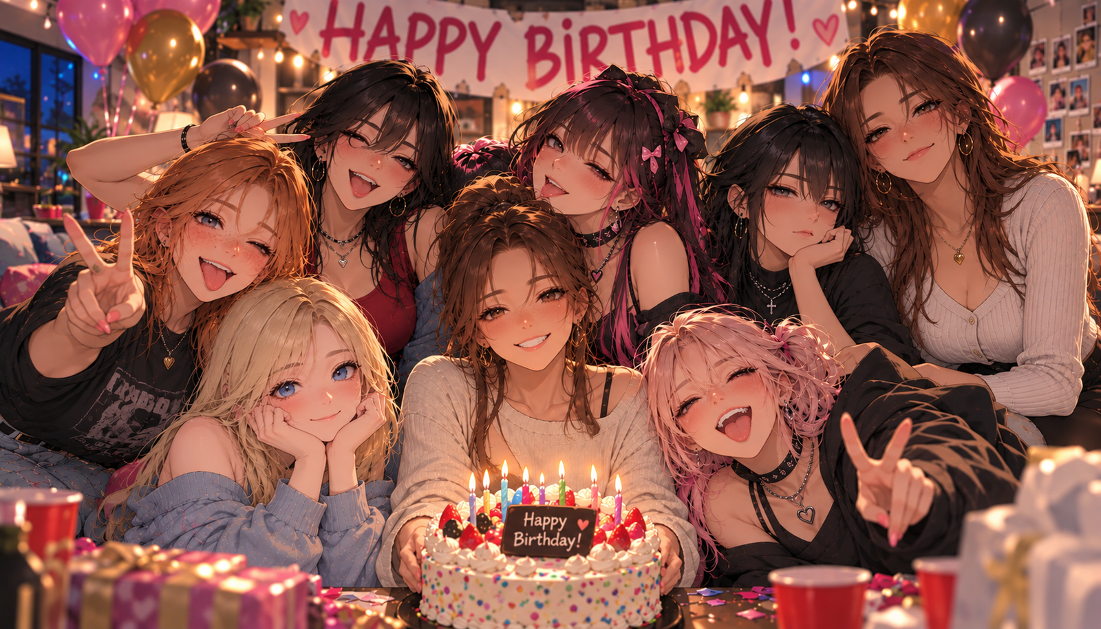 Cover art for 🎂 Happy Birthday!, a birthday scenario on AI Dungeon