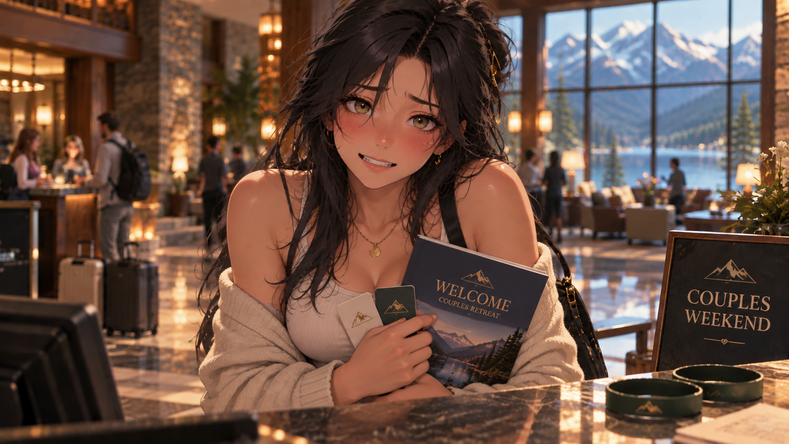 Cover art for So…We’re Dating?, a roll with it scenario on AI Dungeon