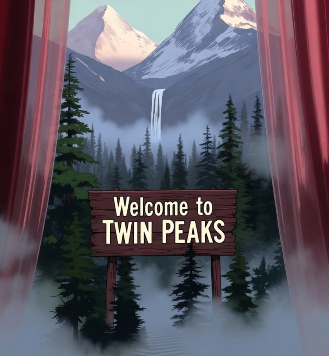 Cover art for Twin Peaks, a twin peaks scenario on AI Dungeon