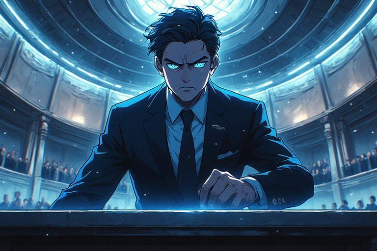 Cover art for You are Humanity's Leader, a sci fi scenario on AI Dungeon