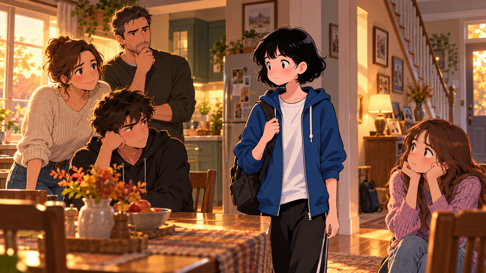 Cover art for A Place at the Table (🌀), a teen drama scenario on AI Dungeon