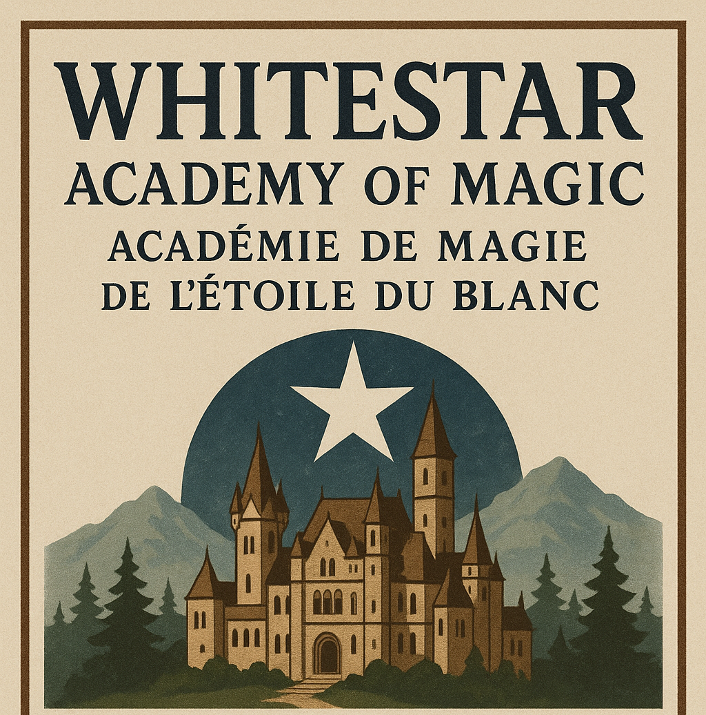 Cover art for Whitestar Academy of Magic, a harry potter scenario on AI Dungeon